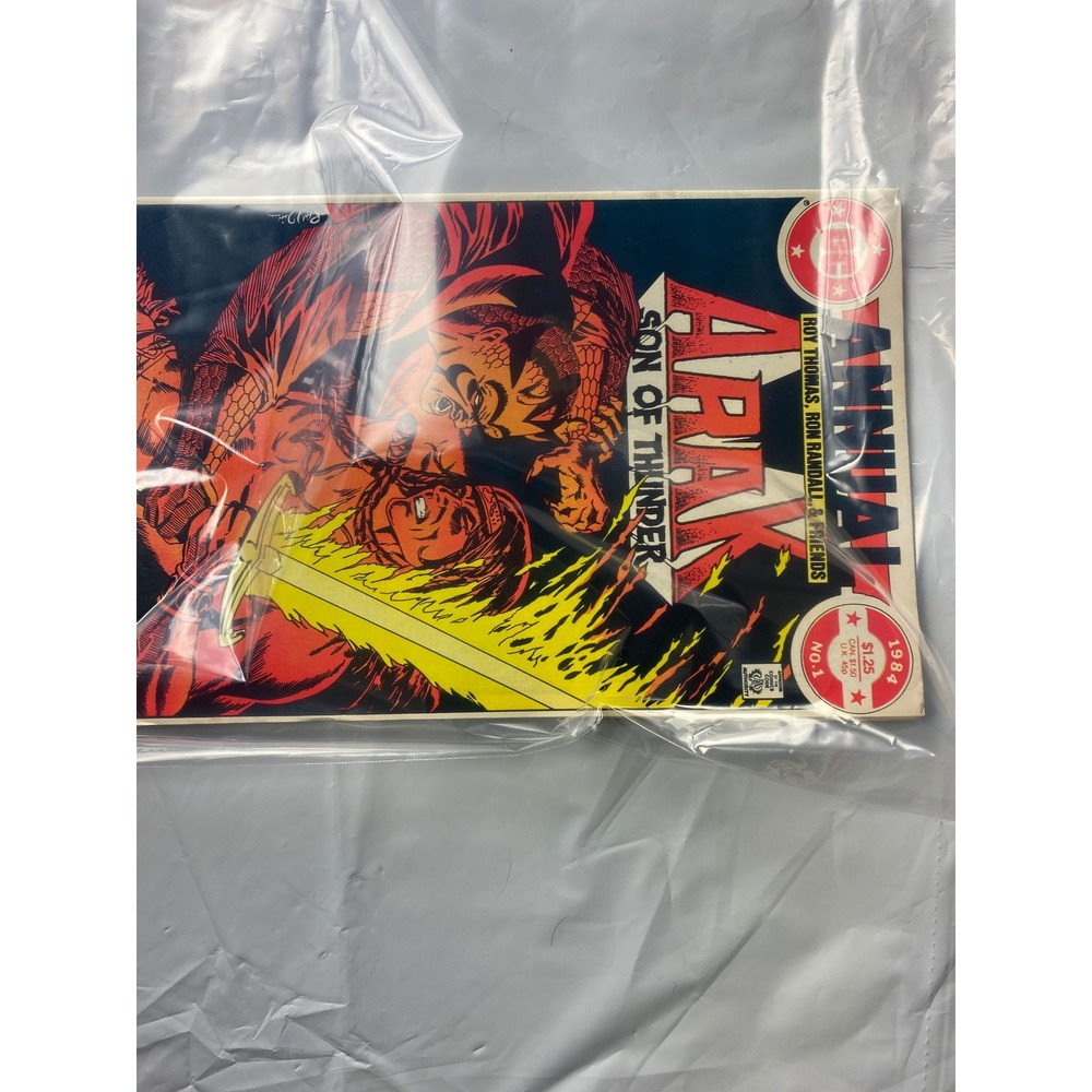 Arak Annual Son of Thunder Comic Book 1 1984 Roy Thomas Ron Randall